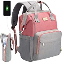 COSYLAND Mochilas para Pañales Biberones Bolso de Cambio Mamá Multifuncional Impermeable Gran Capacidad con Aislado…
